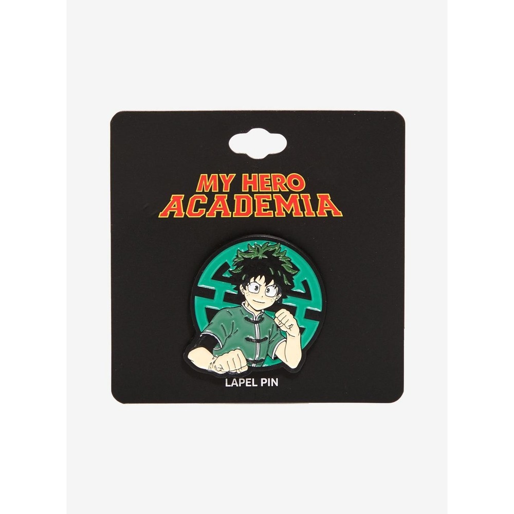 My Hero Academia Izuku Midoriya Deku Fight Stance Enamel Pin